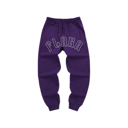 Flaka Uprise Elastic-Waist Sweatpants