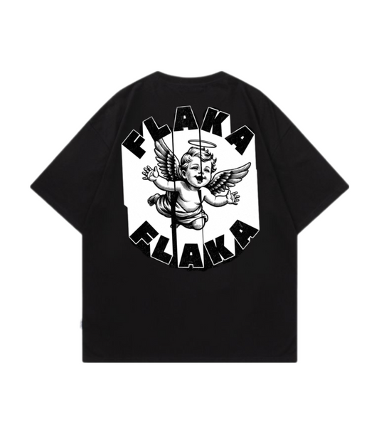 Flaka Angel Block Graphic Tee